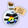 Ally Apple Cider Pride Potions Sticker