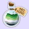 Aro Agave Pride Potions Sticker