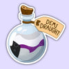 Demi Draught Pride Potions Sticker