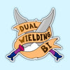 Dual Wielding Bi Sticker