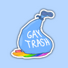 Gay Trash Sticker