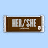 Her/She Pronoun Sticker
