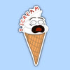 I Scream Sticker