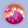 Lesbian Mountain - Pride Snapshot Sticker