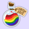LGBTQ+ Juice Pride Potions Sticker
