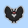 Cute Cryptids Mothman Sticker