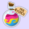 Pan Punch Pride Potion Sticker