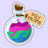 Poly Paloma Pride Potions Sticker