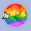 Progress Pride Countryside - Pride Snapshot Sticker