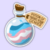 Potion of Trans Your Gender Pride Potions Sticker