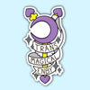 Trans Magical Enby Sticker